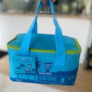 Trader Joe's Blue Mini Insulated Bag